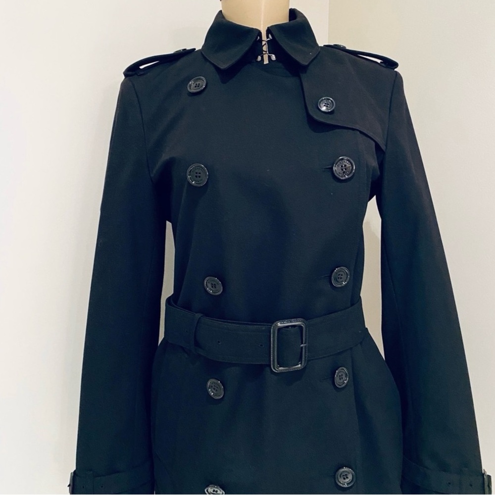 Burberry Navy Trench Coat - Picture 5 of 13